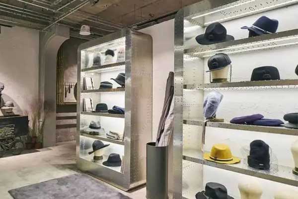 custom retail hat display